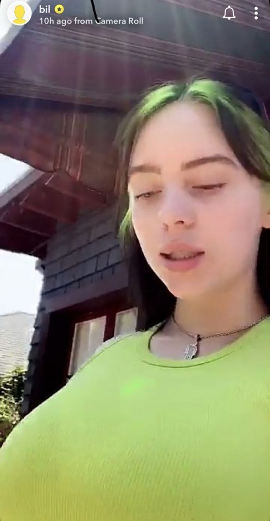 Billie Eilish body measurements