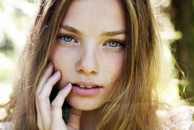 Kristine Froseth lips facelift nose job